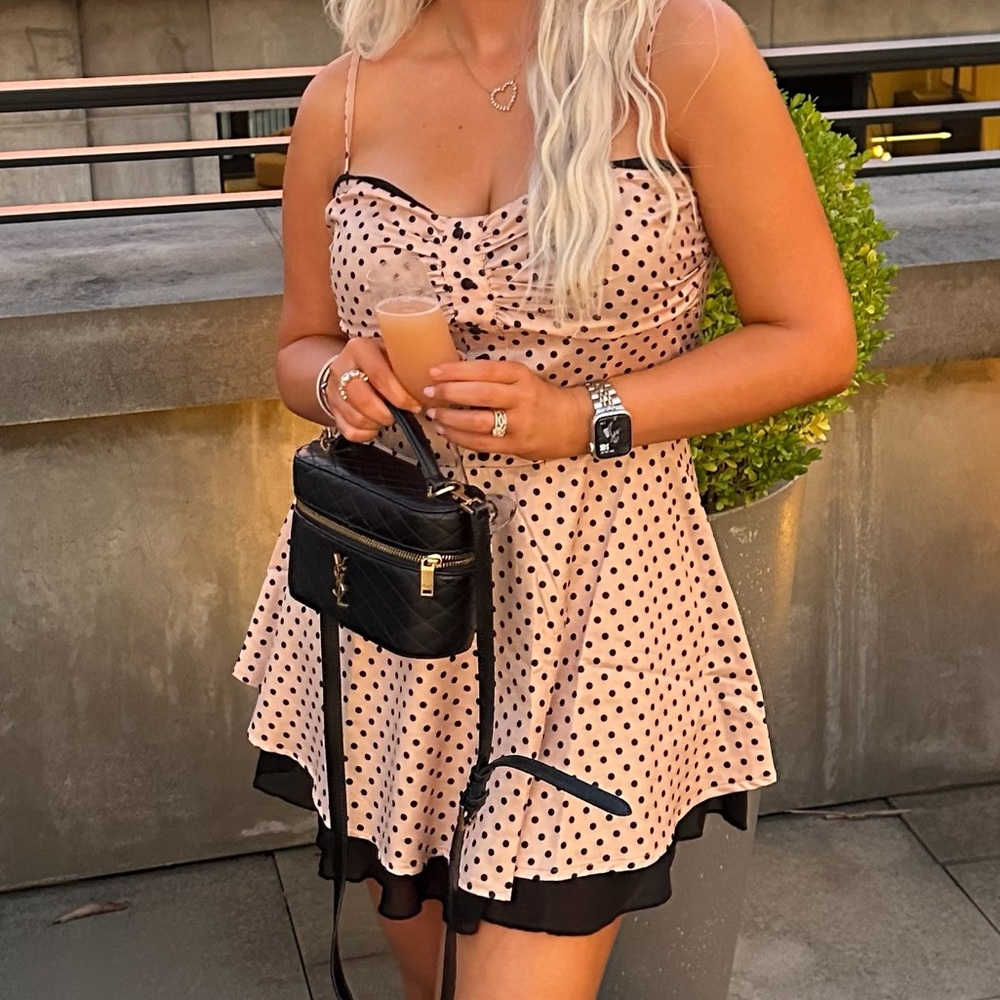 Polka Dot Mini Dress